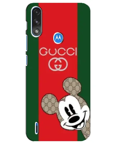 Чохол для Motorola E7 Power з картинкою «Gucci — смуги та Міккі» Чохол для Motorola E7 Power з картинкою «Gucci — смуги та Міккі»