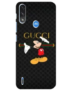 Чохол для Motorola E7 Power з картинкою «Міккі Маус Gucci»