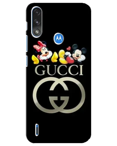 Чохол для Motorola E7 Power з картинкою «Gucci — герої Disney» Чохол для Motorola E7 Power з картинкою «Gucci — герої Disney»
