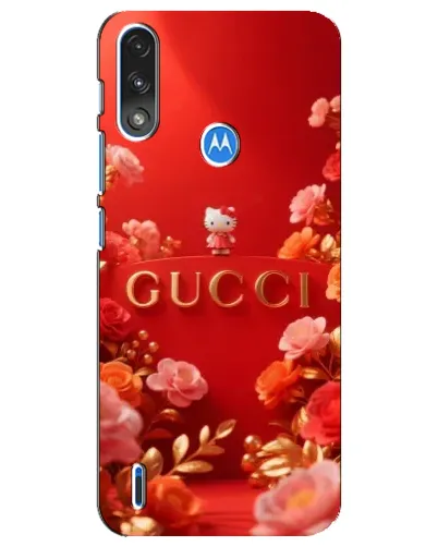 Чохол для Motorola E7 Power з картинкою «Gucci — золотий сад» Чохол для Motorola E7 Power з картинкою «Gucci — золотий сад»