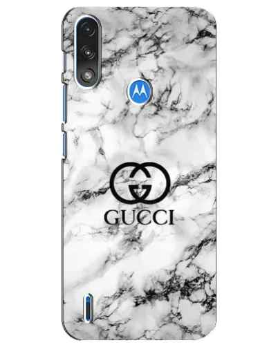 Чохол для Motorola E7 Power з картинкою «Gucci — мармуровий шик» Чохол для Motorola E7 Power з картинкою «Gucci — мармуровий шик»