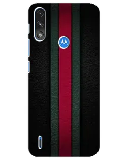 Чохол для Motorola E7 Power з картинкою «Gucci — неонова лінія»