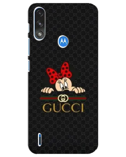 Чохол для Motorola E7 Power з картинкою «Мінні Маус Gucci — чорний» Чохол для Motorola E7 Power з картинкою «Мінні Маус Gucci — чорний»