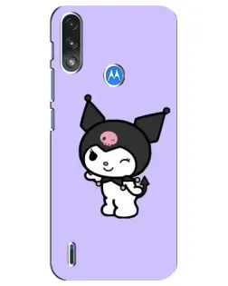 Чохол для Motorola E7 Power з картинкою «Класична Kuromi»