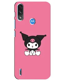 Чохол для Motorola E7 Power з картинкою «Похмура Kuromi»