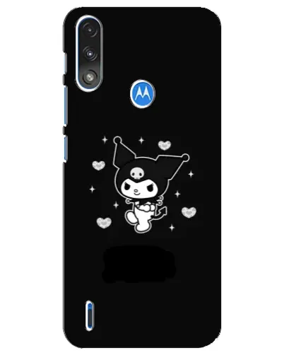 Чехол для Motorola E7 Power с картинкой «Черная Куроми»