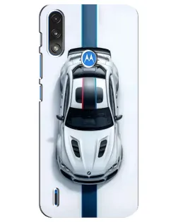 Чохол для Motorola E7 Power з картинкою «Вид зверху — BMW M»