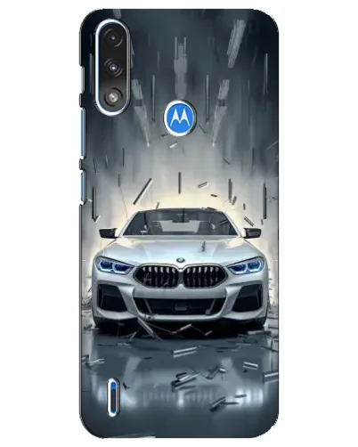 Чохол для Motorola E7 Power з картинкою «BMW у світлі фар» Чохол для Motorola E7 Power з картинкою «BMW у світлі фар»