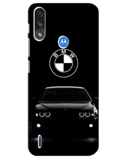 Чохол для Motorola E7 Power з картинкою «BMW — погляд з темряви»