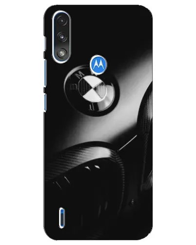 Чохол для Motorola E7 Power з картинкою «Емблема BMW — макро» Чохол для Motorola E7 Power з картинкою «Емблема BMW — макро»