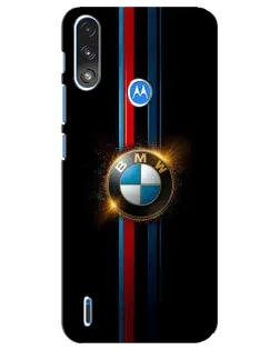 Чохол для Motorola E7 Power з картинкою «BMW M-Power неон»