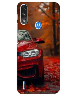 Чохол для Motorola E7 Power з картинкою «Осіння BMW M4»