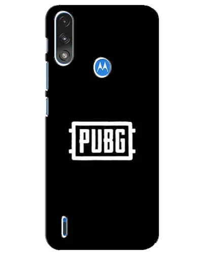 Чехол для Motorola E7 Power с картинкой «Лого BMW — металлический блеск»