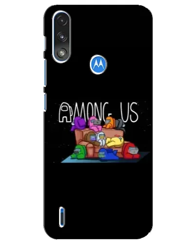 Чохол для Motorola E7 Power з картинкою «Логотип Among Us» Чохол для Motorola E7 Power з картинкою «Логотип Among Us»