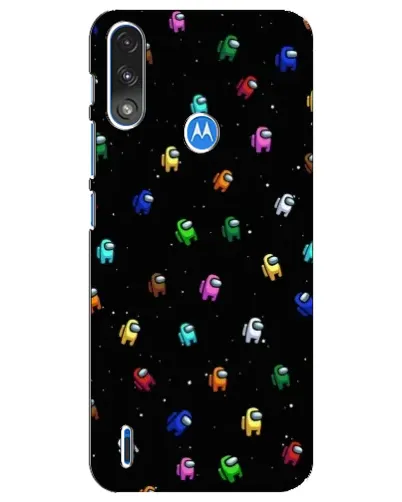 Чохол для Motorola E7 Power з картинкою «Екіпаж Among Us» Чохол для Motorola E7 Power з картинкою «Екіпаж Among Us»