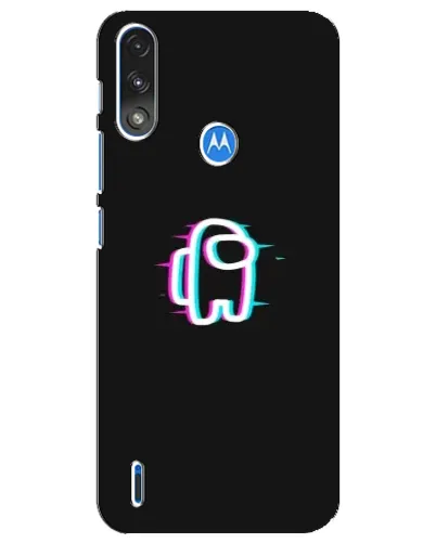 Чохол для Motorola E7 Power з картинкою «Among Us неон» Чохол для Motorola E7 Power з картинкою «Among Us неон»