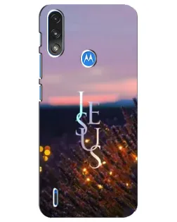 Чохол для Motorola E7 Power з картинкою «Світло Боже уночі»