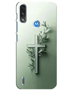 Чохол для Motorola E7 Power з картинкою «Оливкова гілка»