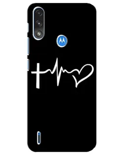 Чохол для Motorola E7 Power з картинкою «Пульс віри»
