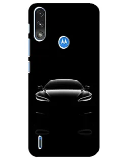 Чехол для Motorola E7 Power с картинкой «Силуэт Tesla Night» Чехол для Motorola E7 Power с картинкой «Силуэт Tesla Night»