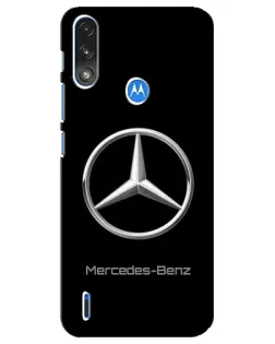 Чохол для Motorola E7 Power з картинкою «Mercedes Silver Logo»