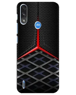 Чохол для Motorola E7 Power з картинкою «Mercedes Carbon Grid»