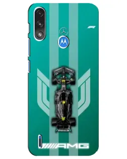 Чохол для Motorola E7 Power з картинкою «Mercedes AMG Petronas»