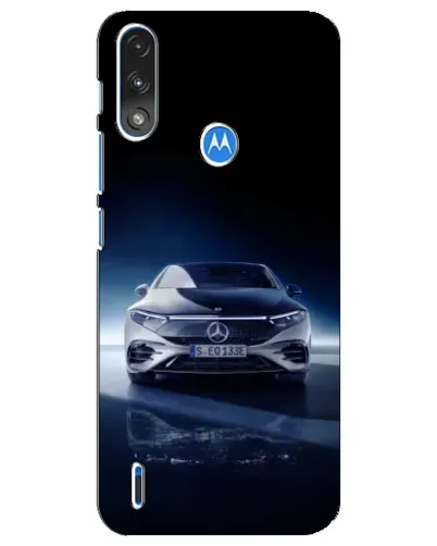 Чохол для Motorola E7 Power з картинкою «Нічний Mercedes EQ» Чохол для Motorola E7 Power з картинкою «Нічний Mercedes EQ»