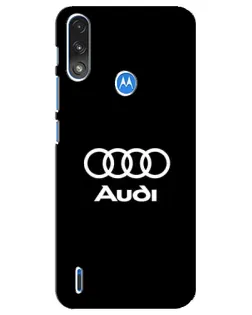 Чехол для Motorola E7 Power с картинкой «Классическое лого Audi» Чехол для Motorola E7 Power с картинкой «Классическое лого Audi»