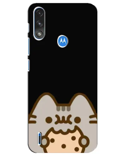 Чехол для Motorola E7 Power с картинкой «Пушин на черном» Чехол для Motorola E7 Power с картинкой «Пушин на черном»