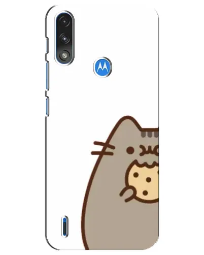 Чехол для Motorola E7 Power с картинкой «Пушин с печеньем» Чехол для Motorola E7 Power с картинкой «Пушин с печеньем»