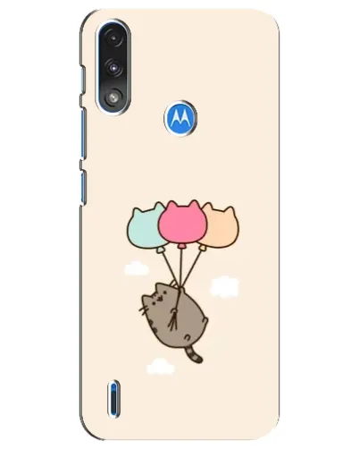 Чехол для Motorola E7 Power с картинкой «Пушин на шариках» Чехол для Motorola E7 Power с картинкой «Пушин на шариках»