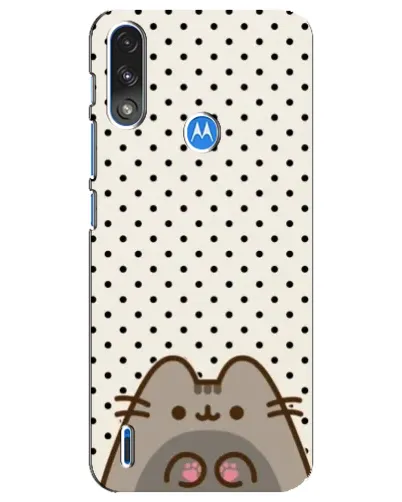 Чехол для Motorola E7 Power с картинкой «Пушин в горошек» Чехол для Motorola E7 Power с картинкой «Пушин в горошек»