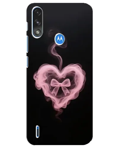 Чохол для Motorola E7 Power з картинкою «Димчасте серце» Чохол для Motorola E7 Power з картинкою «Димчасте серце»