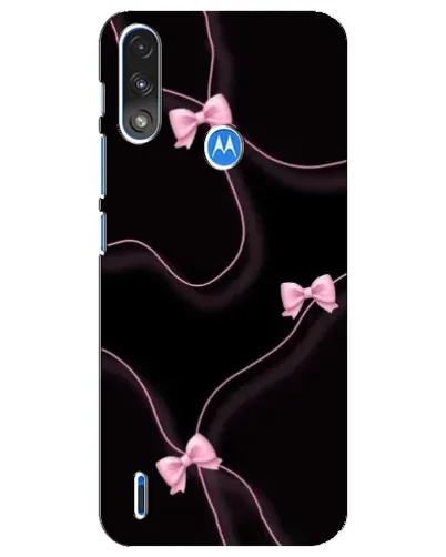 Чохол для Motorola E7 Power з картинкою «Рожеві стрічки» Чохол для Motorola E7 Power з картинкою «Рожеві стрічки»