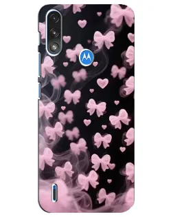 Чохол для Motorola E7 Power з картинкою «Неонове мереживо»