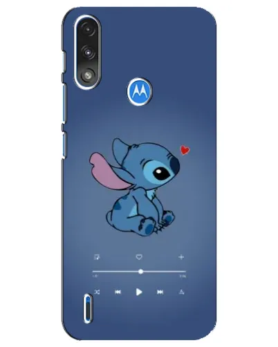 Чехол для Motorola E7 Power с картинкой «Музыкальный Stitch» Чехол для Motorola E7 Power с картинкой «Музыкальный Stitch»