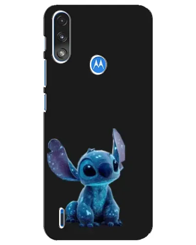 Чехол для Motorola E7 Power с картинкой «Стич на черном» Чехол для Motorola E7 Power с картинкой «Стич на черном»