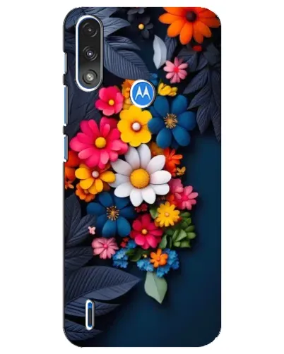 Чехол для Motorola E7 Power с картинкой «Цветочная феерия» Чехол для Motorola E7 Power с картинкой «Цветочная феерия»