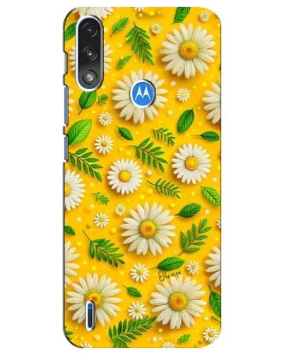 Чехол для Motorola E7 Power с картинкой «Ромашковое солнце» Чехол для Motorola E7 Power с картинкой «Ромашковое солнце»