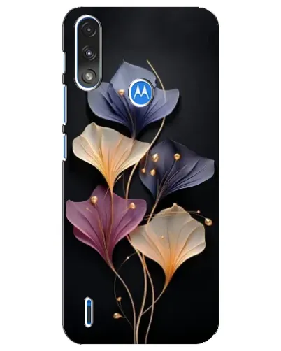 Чехол для Motorola E7 Power с картинкой «Лиловые цветы грации» Чехол для Motorola E7 Power с картинкой «Лиловые цветы грации»