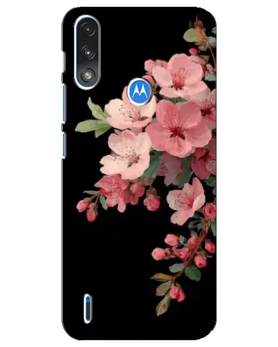 Чехол для Motorola E7 Power с картинкой «Розовая ветка сакуры» Чехол для Motorola E7 Power с картинкой «Розовая ветка сакуры»