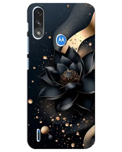 Чехол для Motorola E7 Power с картинкой «Черный лотос» Чехол для Motorola E7 Power с картинкой «Черный лотос»