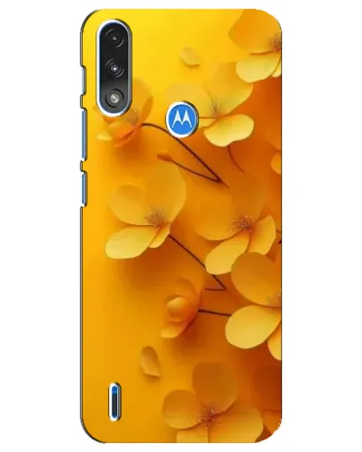 Чехол для Motorola E7 Power с картинкой «Золотые лепестки» Чехол для Motorola E7 Power с картинкой «Золотые лепестки»