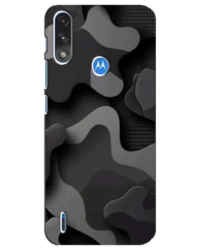 Чохол для Motorola E7 Power з картинкою «Темний абстрактний камуфляж» Чохол для Motorola E7 Power з картинкою «Темний абстрактний камуфляж»