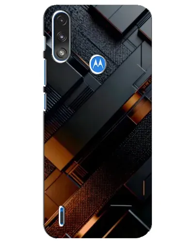 Чохол для Motorola E7 Power з картинкою «Чорні геометричні блоки» Чохол для Motorola E7 Power з картинкою «Чорні геометричні блоки»