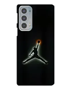 Чехол для Motorola Edge 20 с картинкой «Jordan Gradient Logo» Чехол для Motorola Edge 20 с картинкой «Jordan Gradient Logo»