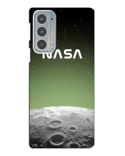 Чехол для Motorola Edge 20 с картинкой «NASA — лунный градиент»