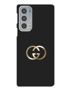 Чехол для Motorola Edge 20 с картинкой «Минимализм Gucci»