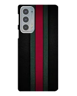 Чехол для Motorola Edge 20 с картинкой «Gucci — неоновая линия»